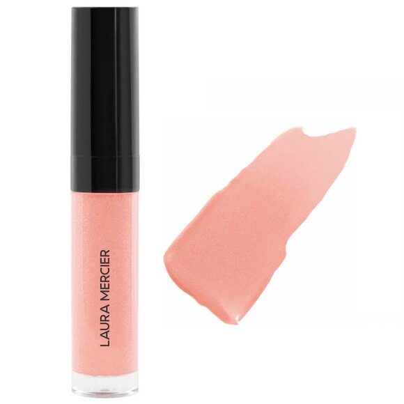 NIB ✅ Laura Mercier #125 ROSE  Lip Glacé Lip Gloss ✨ BNIB - Picture 1 of 6